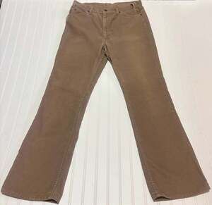 Vintage Levi's White Tab Corduroy Pants Tan Straight Leg